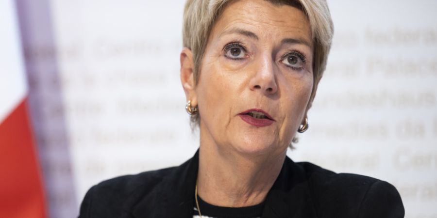 Bundespräsidentin Karin Keller-Sutter solidarisierte sich mit den Opfern von Sydney.