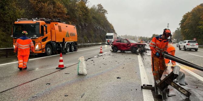 Kollision auf A2