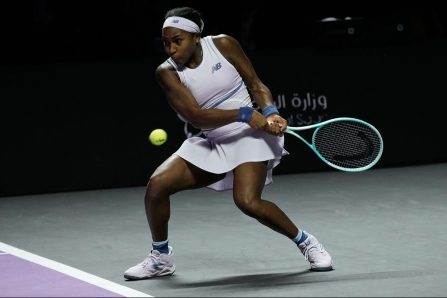 Wie bereits in den letzten zwei Jahren ist Tennis-Star Coco Gauff mit rund 31 Millionen Dollar die Sportlerin mit den höchsten Einnahmen 2025. (Archivbild)