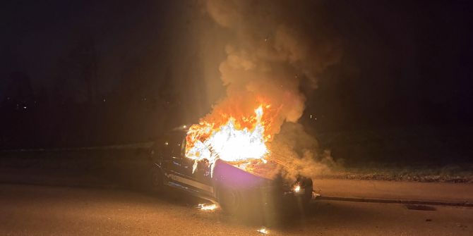 Autobrand Oberbüren