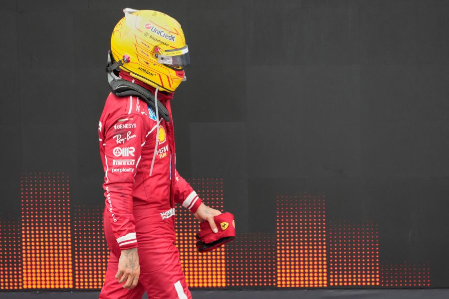 Lewis Hamilton Ferrari Aserbaidschan