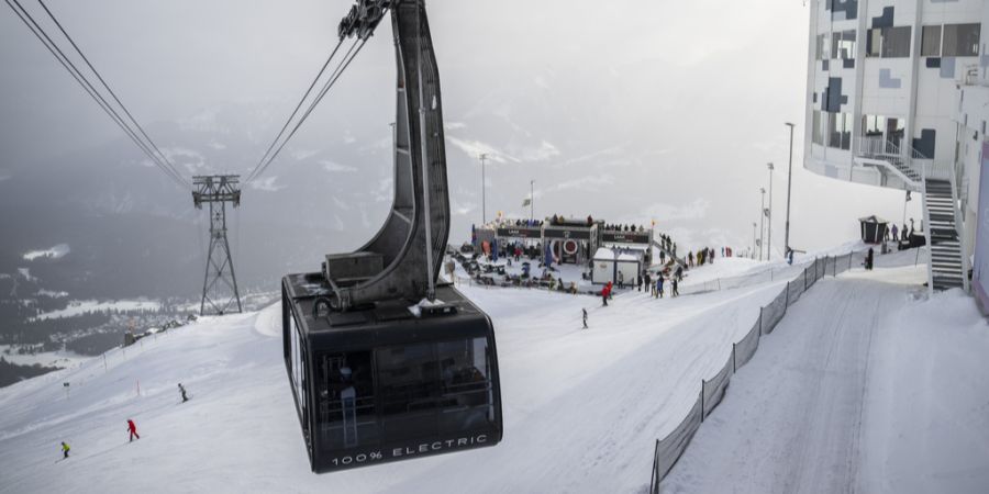 Laax Bergbahnen Gondel