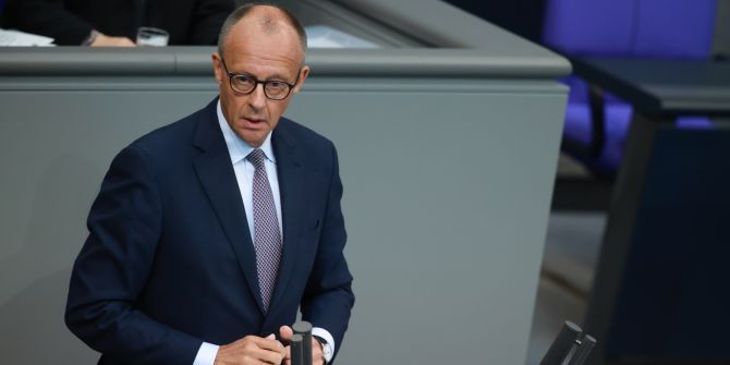 Der deutsche Kanzler Friedrich Merz