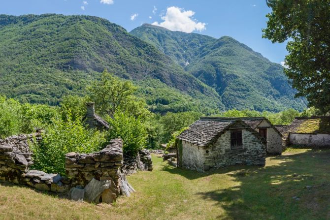 Wanderung Maggiatal im Bild