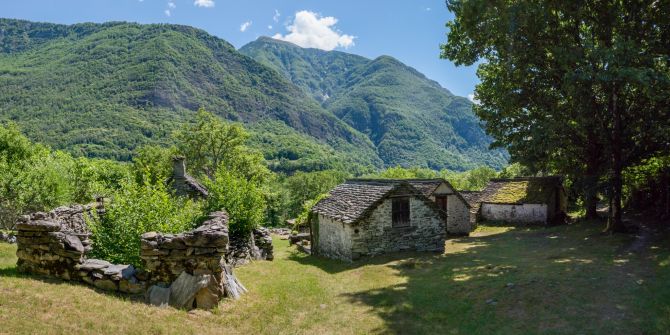 Wanderung Maggiatal im Bild
