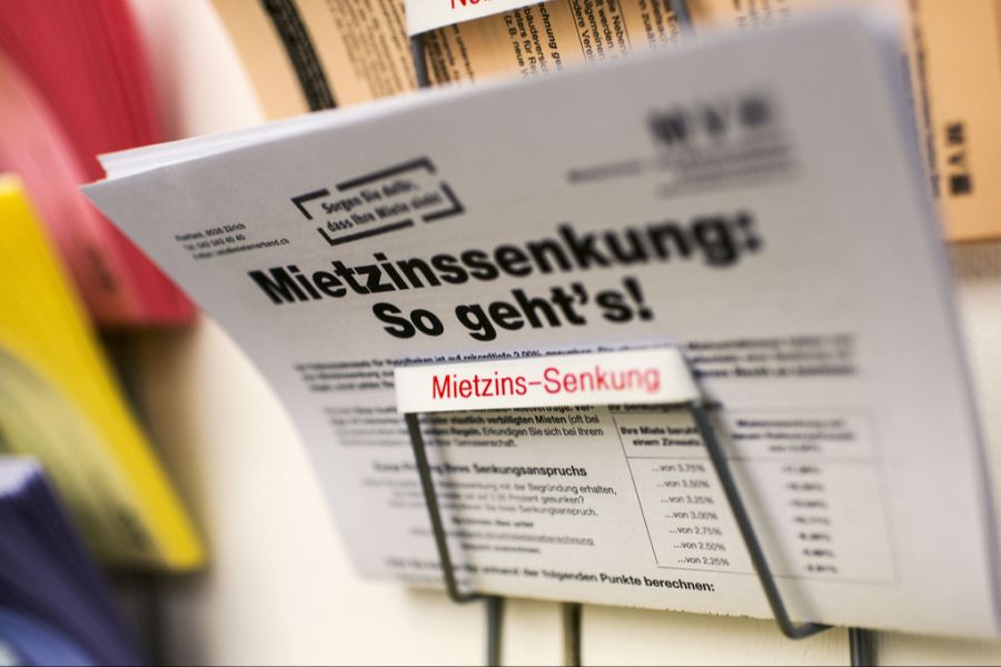 Mit der Senkung des Referenzzinssatzes könnten viele Mieter einen Anspruch auf eine Mietzinsreduktion haben. (Symbolbild)