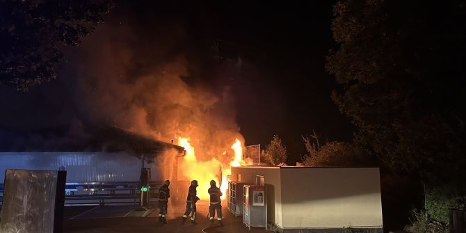 Brand in Wohlen