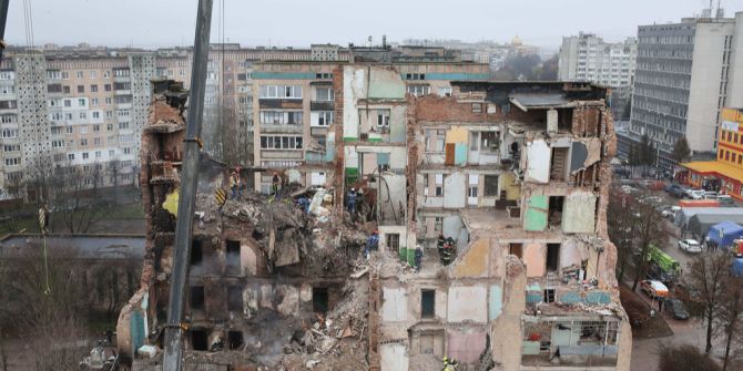 Ruine Ukraine Angriffe