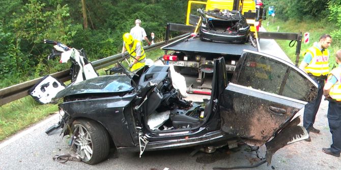 Unfallwagen Verkehrsunfall