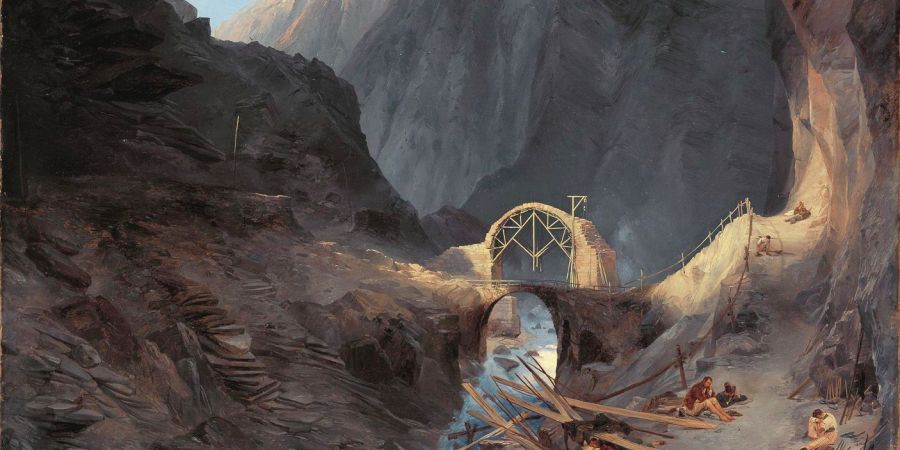 Teufelsbrücke Gotthardpass