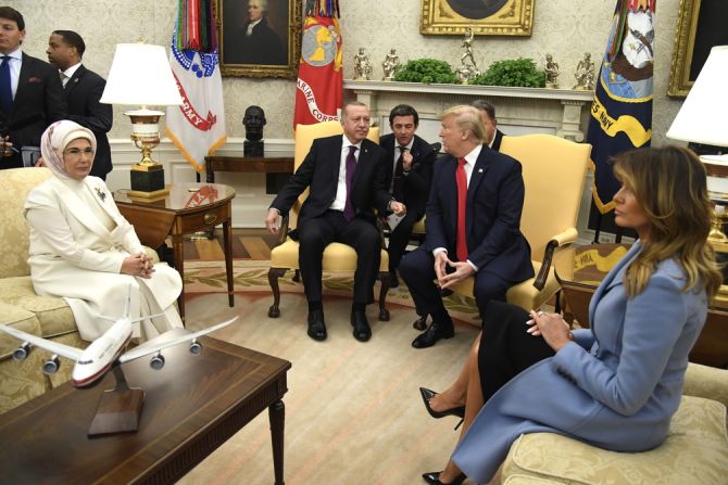 Emine Erdogan Melania Trump