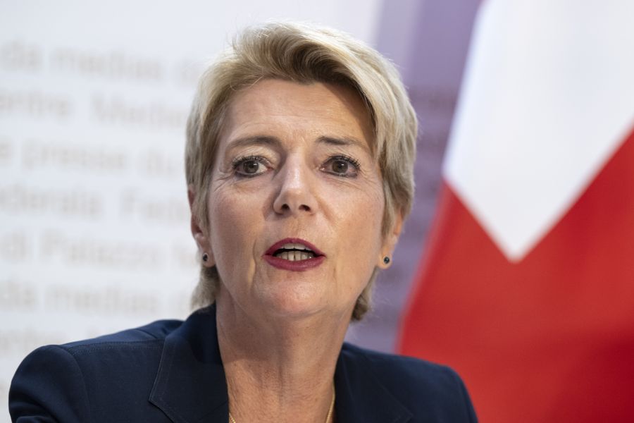 Dabei sah es für Bundespräsidentin Karin Keller-Sutter lange gut aus.