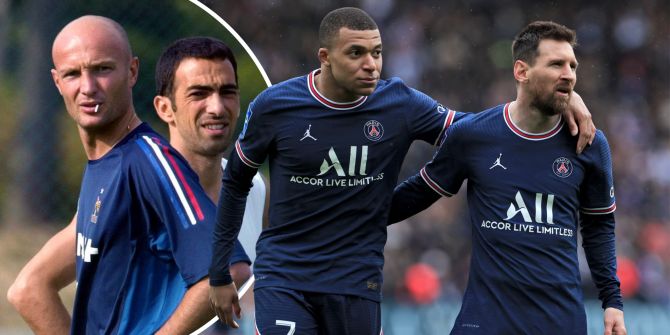 Kylian Mbappé PSG Leboeuf