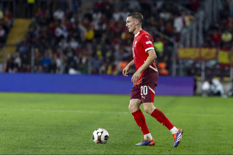 Michel Aebischer (28) ist leihweise nach Pisa gewechselt, um Spielpraxis zu sammeln. An der EM war er als linker Flügelverteidiger gesetzt.