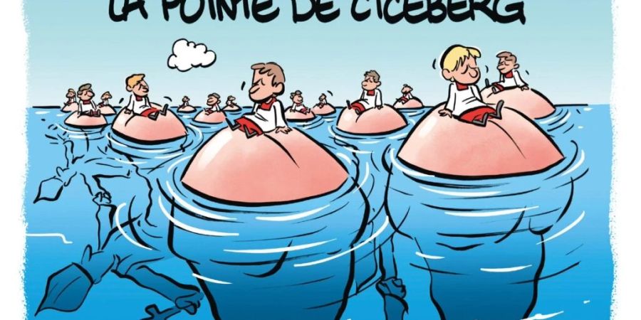Mit ihrer Karikatur hat die Zeichnerin Caroline Rutz den Missbrauchsskandal in der katholischen Kirche thematisiert.