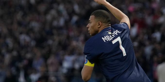 Mbappé erzielte bereits nach acht Minuten den Führungstreffer. Mbappé erzielte bereits nach acht Minuten den Führungstreffer.