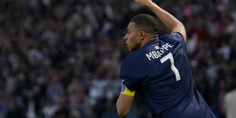 Mbappé erzielte bereits nach acht Minuten den Führungstreffer.