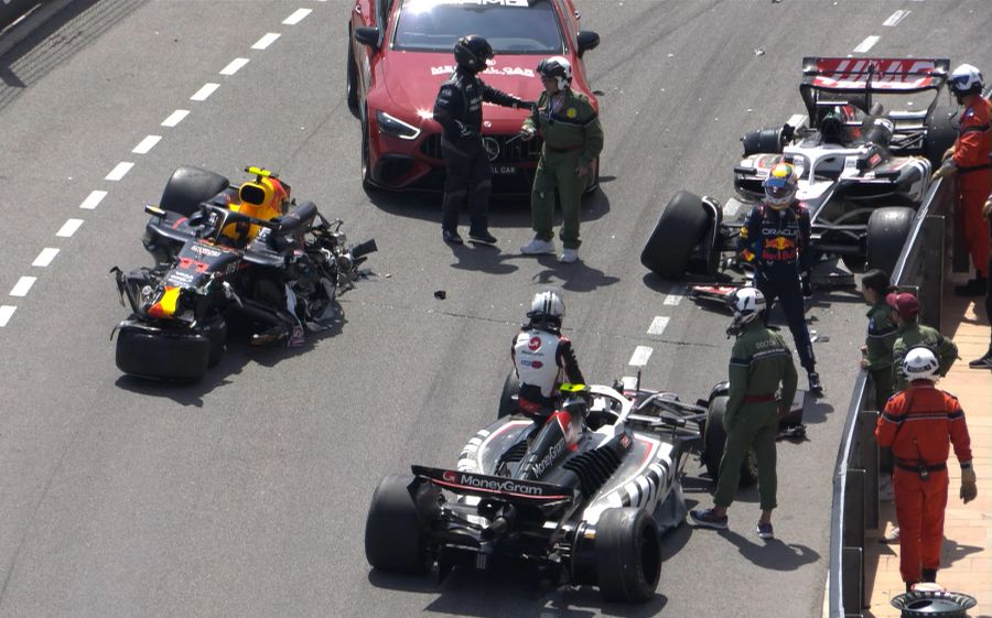 Formel 1 Monaco Unfall