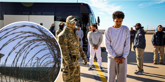 Von Minen umgeben - In dieses Horror-Gefängnis sendet Trump Migranten