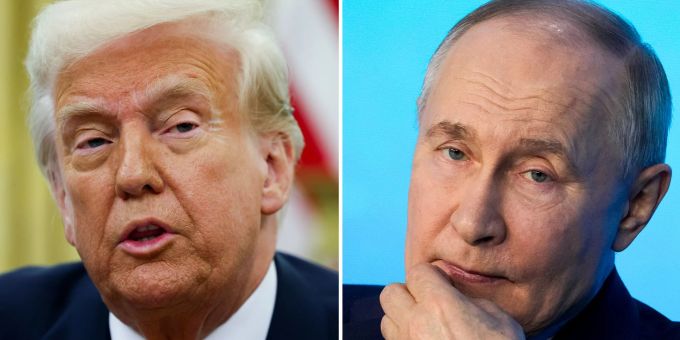 Wegen Putins Aussagen zu Selenskyj droht Trump mit Zöllen – doch ein weiteres Gespräch mit dem Kremlchef plant er trotzdem. putin