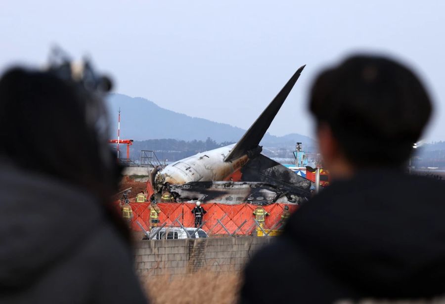 In der südkoreanischen Stadt Muan stürzte ein Flug der Jeju Air ab.