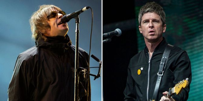 Oasis - Liam Gallagher und Noel Gallagher