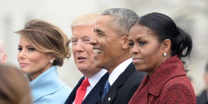 Solche Bilder wird es an der Amtseinführung von Donald Trump am 20. Januar nicht geben. Denn Michelle Obama bleibt der Vereidigung fern. Michelle Obama