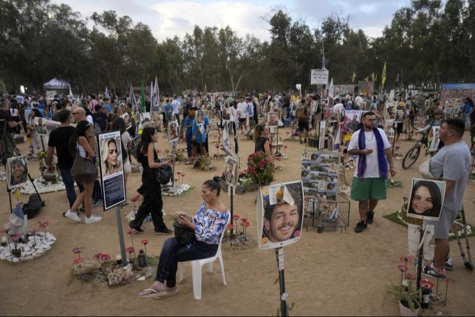 Beim Nova-Musikfestival tötete und entführte die Hamas Hunderte. Heute ist das Gelände ein Gedenkort. (Archivbild) Nova Festival Geiseln Hamas