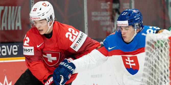 Schweiz Slowakei U20-WM Eishockey