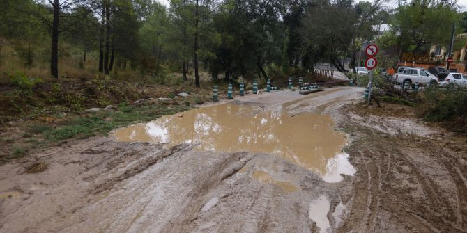 Unwetter Spanien