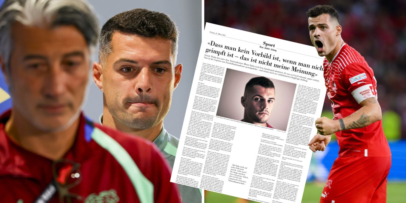 Photo: nau.ch Granit Xhaka Impfung Zertifikat