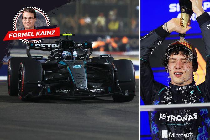 Antonelli Mercedes Formel 1