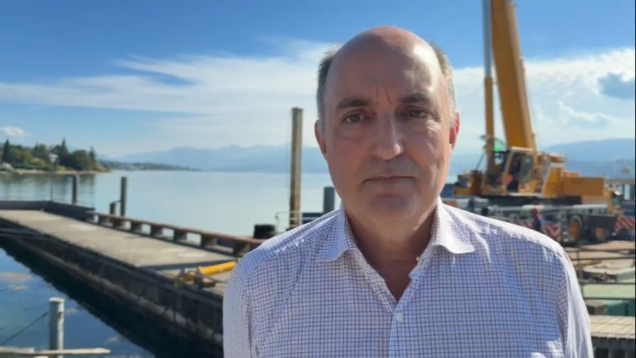 Alain Chervet, Vorsteher des Tiefbaudepartements Meilen, gibt sich zuversichtlich: «Es wird schneller gehen als erwartet.»