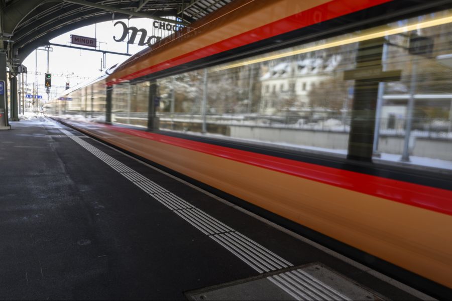 Ein Mitarbeiter der Südostbahn musste ausrücken.