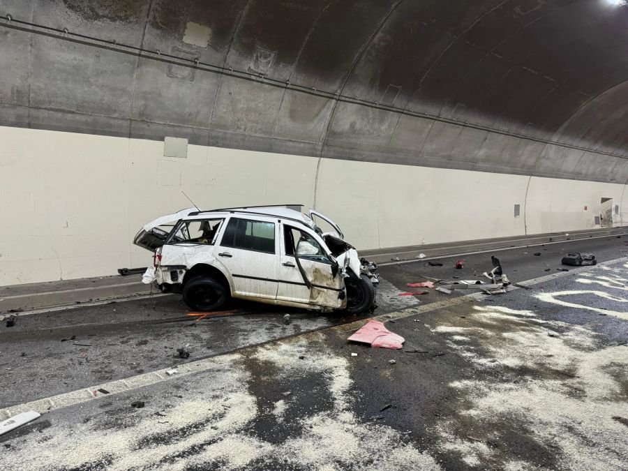 In Bazenheid hat es einen schweren Unfall gegeben.