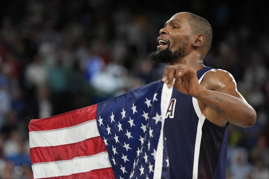 Kevin Durant hat an den Olympischen Spielen einen neuen Rekord aufgestellt.