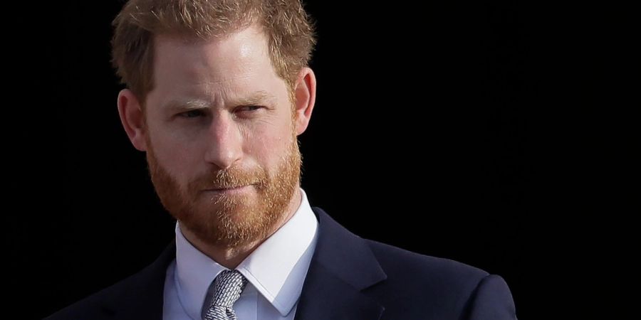 Prinz Harry hier noch in den Gärten des Buckingham-Palasts.