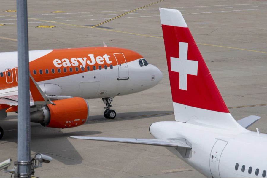 Die britische Airline Easyjet, die Flüge ab Zürich, Basel und Genf anbietet, handhabt dies ebenfalls so. (Archivbild)