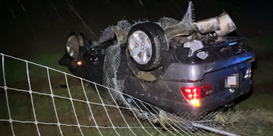 Selbstunfall auf A1.