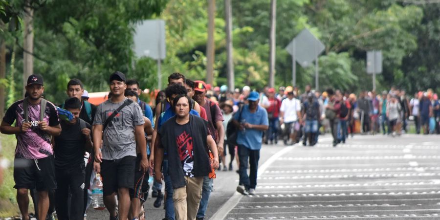 Zehntausende Menschen versuchen jedes Jahr, vor Armut, Gewalt und politischen Krisen aus Südamerika in die USA zu flüchten. (Archivbild)