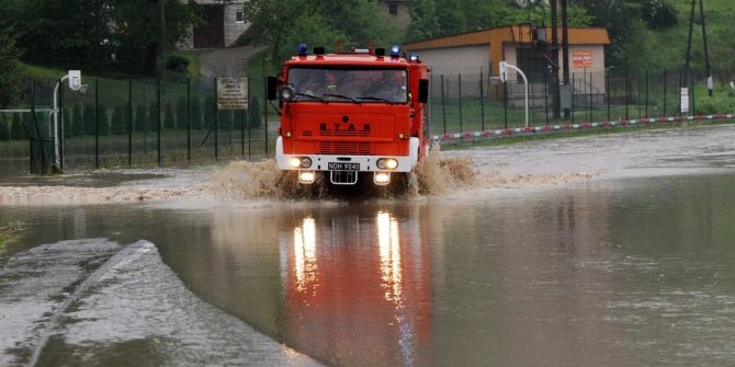 Unwetter Polen