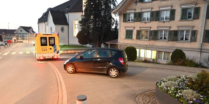 Andwil: Unfall