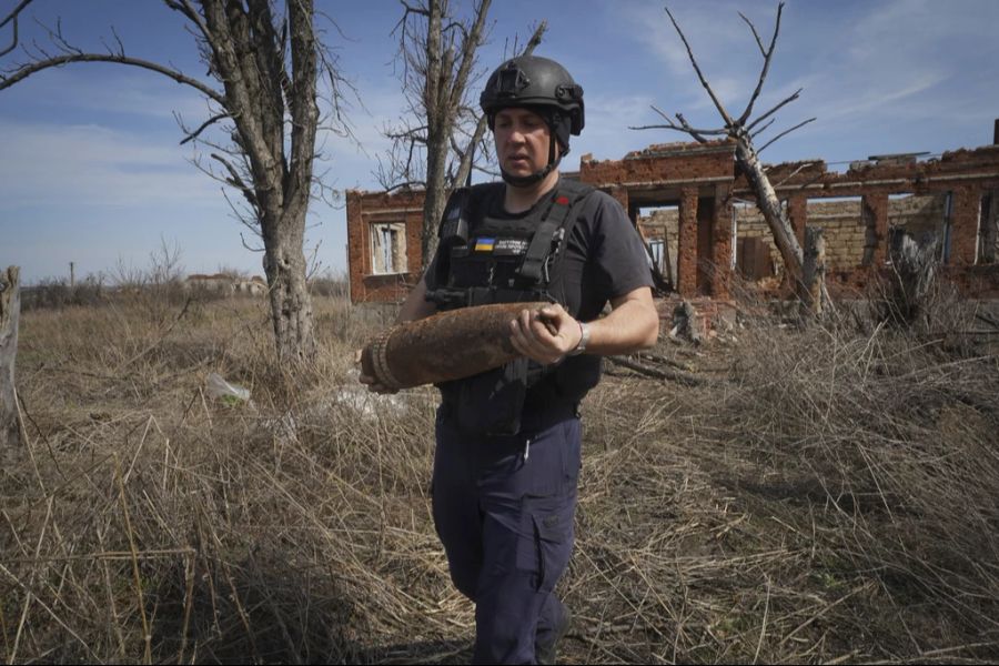 Deshalb werden russische Blindgänger wiederverwertet.