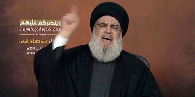 Hisbollah Führer Hassan Nasrallah