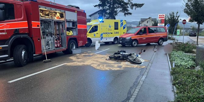 Gossau SG Unfall