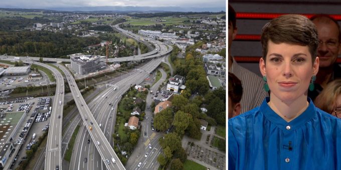 Grünen-Präsidentin Lisa Mazzone freut sich über das Nein zum Autobahnausbau und macht dem Bundesrat Vorwürfe. «Arena»