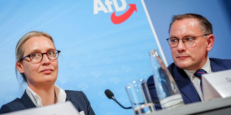 Alice Weidel und Tino Chrupalla