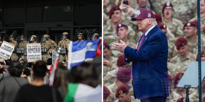 Donald Trump Nationalgarde LA