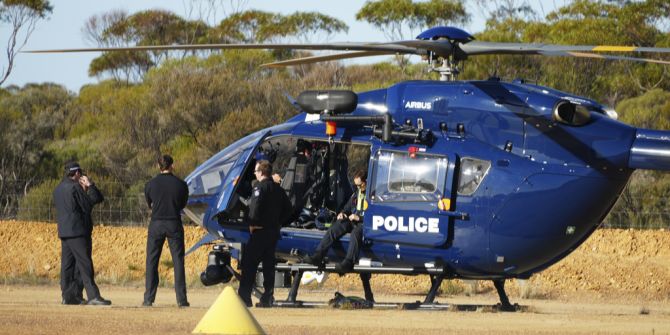 Vermisste Deutsche Hubschrauber Outback