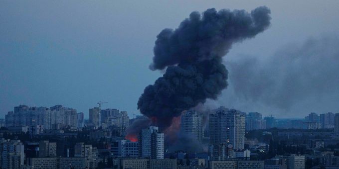 Russland überzieht die Ukraine erneut mit Luftangriffen. Ukrainekrieg - Kiew